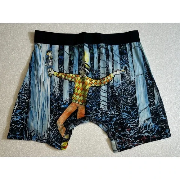 Junji Ito Collection Mens Boxer Briefs XL Horror Manga Art Creepy Forest Print - Picture 2 of 5